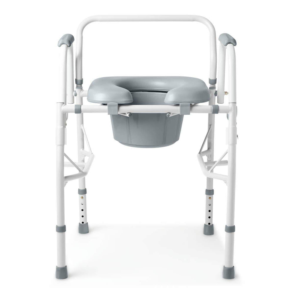 Medline bedside commode with drop arm